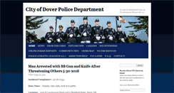 Desktop Screenshot of doverpolice.org